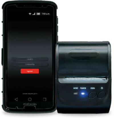 Punto de pago portatil